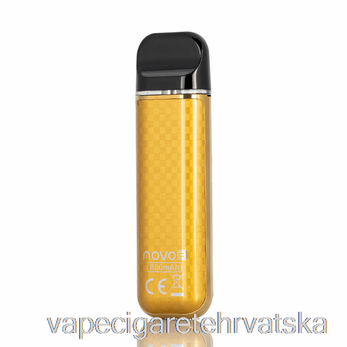 Vape Cigarete Smok Novo 3 25w Pod Sustav Zlatna Karbonska Vlakna